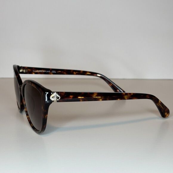 Kate Spade Hensley Women's Havana Cat Eye Sunglasses w/ Gradient Lens - 0086 HA - Picture 2 of 7
